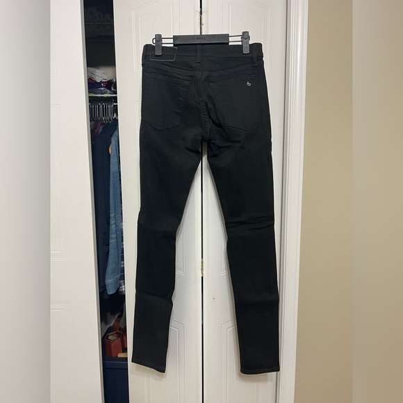 Black Distressed Rag & Bone Jeans, size 29 fit 1 - Picture 2 of 4